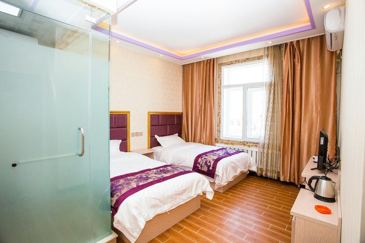 哈尔滨机场东方红运宾馆 Harbin Exterior foto